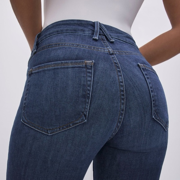 Good American Good Legs Skinny Jeans in Blue 004 Size 6/28 - Picture 2 of 11